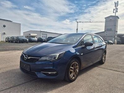 Gebraucht Opel Astra Business 122 PS (89 kW) 2021 Blau Kombi