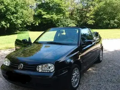 Gebraucht VW Golf Cabriolet 101 PS (74 kW) 1998 Schwarz Cabrio
