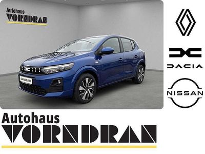 Neu Dacia Sandero Expression 101 PS (74 kW) 2025 Iron blau metallic Limousine