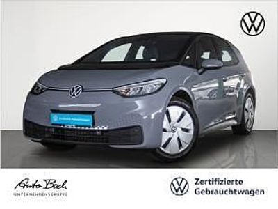 Gebraucht VW ID.3 Pure 110 kW (150 PS) 2021 Grau (mondsteingrau/schwarz) Kleinwagen