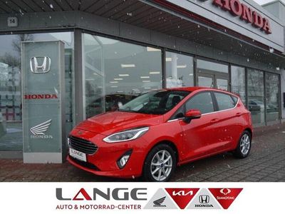 Second-hand Ford Fiesta Titanium 125 CP (91 kW) 2021 Roșu Hatchback