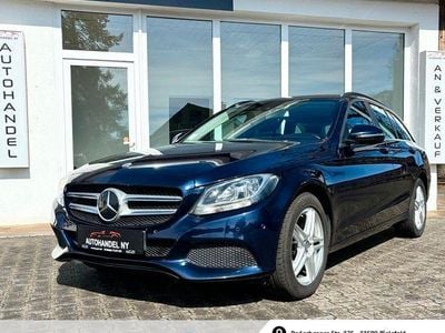 Gebraucht Mercedes C220 170 PS (125 kW) 2016 Blau Kombi