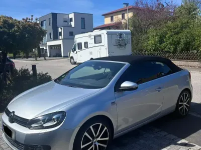 Gebraucht VW Golf Cabriolet 140 PS (102 kW) 2015 Silber Cabrio