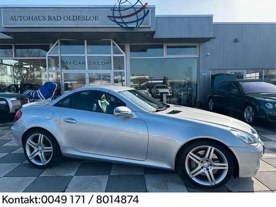 Gebraucht Mercedes SLK300 231 PS (169 kW) 2010 Iridiumsilber Cabrio
