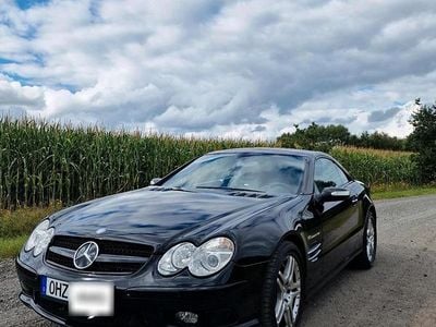 Usata Mercedes SL55 AMG AMG 500 CV (367 kW) 2004 Nero Cabrio