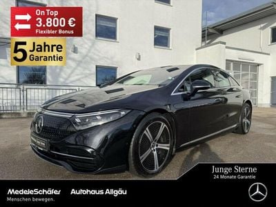 Gebraucht Mercedes EQS580 384 kW (523 PS) 2021 Lack obsidianschwarz (metallic) Limousine