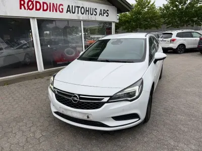 Gebraucht Opel Astra Edition 110 PS (80 kW) 2016 Weiß Kombi