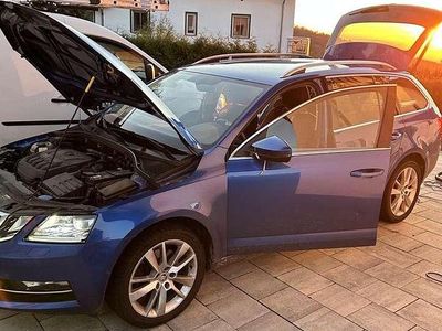 Second-hand Skoda Octavia Ambition 190 CP (139 kW) 2019 Albastru Break