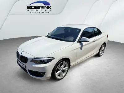 Gebraucht BMW 218 Sport Line 136 PS (100 kW) 2019 Weiß Coupé