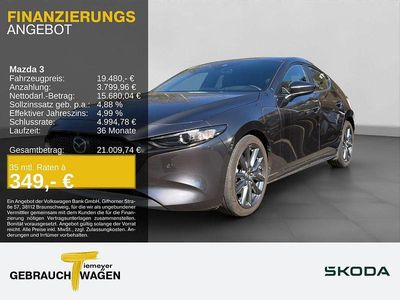 Gebraucht Mazda 3 Selection 122 PS (89 kW) 2020 Grau Limousine