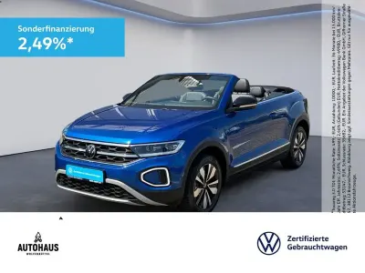 Gebraucht VW T-Roc Cabriolet Goal 116 PS (85 kW) 2025 Blau Cabrio
