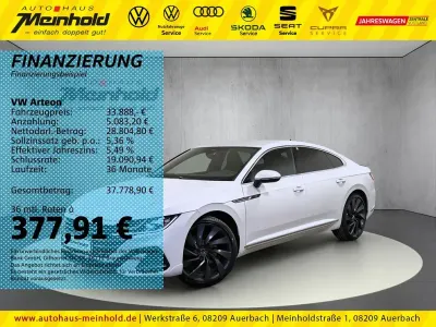 Gebraucht VW Arteon R-line 190 PS (139 kW) 2022 Weiß Limousine