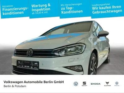 Gebraucht VW Golf Sportsvan Join 131 PS (96 kW) 2018 Weiß Van / Kleinbus