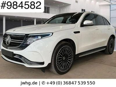 Gebraucht Mercedes EQC400 AMG line 300 kW (408 PS) 2021 Polarweiss (metallic) SUV