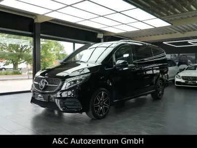 Gebraucht Mercedes V300 AMG line 237 PS (174 kW) 2021 Obsidianschwarz Van / Kleinbus