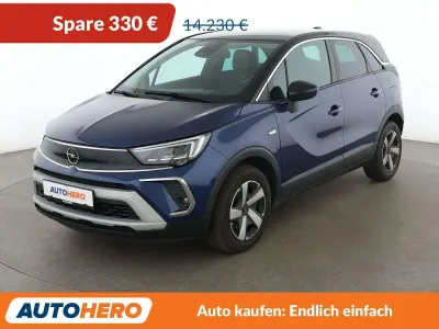 Gebraucht Opel Crossland X Elegance 120 PS (88 kW) 2020 Blau SUV