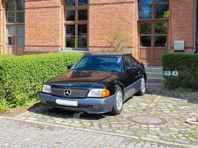 Brugt Mercedes SL300 231 HK (169 kW) 1991 Sort Cabriolet