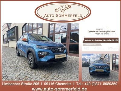 Blau (metallic) Gebraucht 2022 Dacia Spring Comfort Plus Kleinwagen | 15.000 € (Teuer)