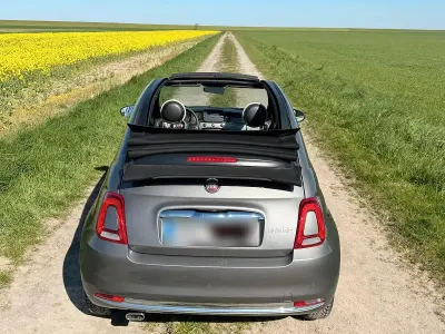 Second-hand Fiat 500C Dolcevita 69 CP (50 kW) 2023 Gri Cabrio