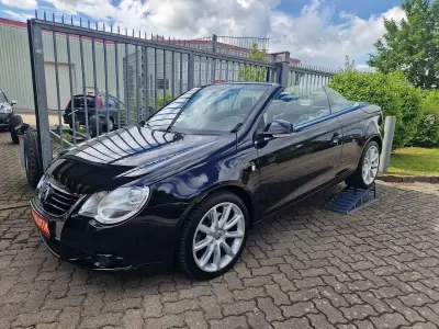 Gebraucht VW Eos Individual 140 PS (102 kW) 2007 Deep black perleffekt Cabrio
