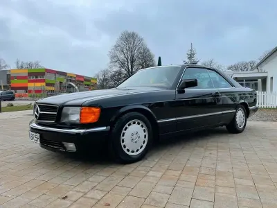 Gebraucht Mercedes 500 245 PS (180 kW) 1986 Schwarz Coupé