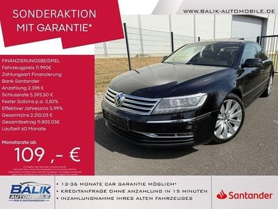 Deep black metallic Gebraucht 2012 VW Phaeton Limousine | 11.990 € (Fairer Preis)