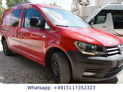 Gebraucht VW Caddy 122 PS (89 kW) 2017 Rot Van / Kleinbus