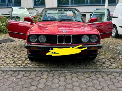 Gebraucht BMW 318 118 PS (86 kW) 1985 Rot Cabrio