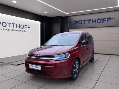 Neu VW Caddy Maxi 122 PS (89 kW) 2025 Rot Van / Kleinbus
