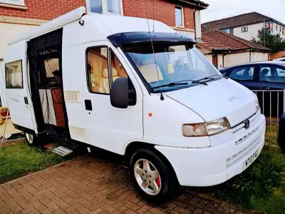 Gebraucht Peugeot Boxer 128 PS (94 kW) 1995 Weiß Van