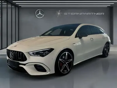 Gebraucht Mercedes CLA45 AMG AMG 421 PS (309 kW) 2025 Weiß Limousine