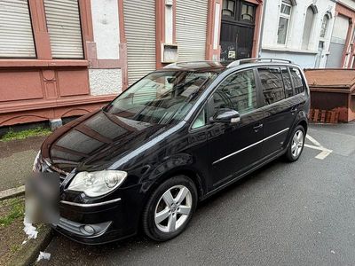 Gebraucht VW Touran Highline 170 PS (125 kW) 2008 Schwarz Van / Kleinbus