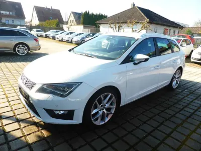 Gebraucht Seat Leon ST FR 179 PS (131 kW) 2014 Weiß Kombi