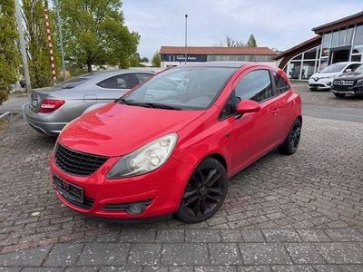 Gebraucht Opel Corsa Color Edition 80 PS (58 kW) 2010 Rot Kleinwagen