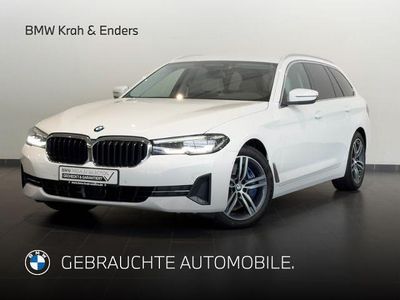 Gebraucht BMW 540 Sport Line 340 PS (250 kW) 2022 Weiss Kombi
