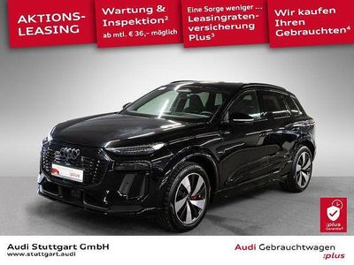 Mythosschwarz metallic Gebraucht 2024 Audi Q6 e-tron Sport SUV | 72.940 € (Teuer)