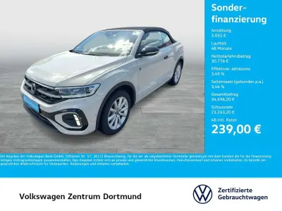 Gebraucht VW T-Roc Cabriolet Karmann 150 PS (110 kW) 2025 Ascotgrau Cabrio
