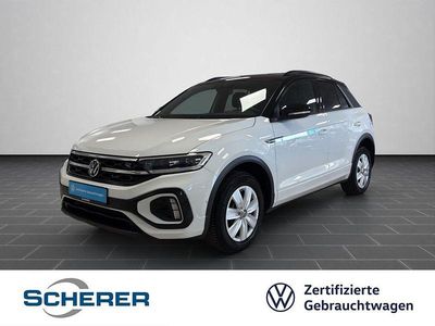 Gebraucht VW T-Roc R-line 150 PS (110 kW) 2025 Pure white schwarz SUV