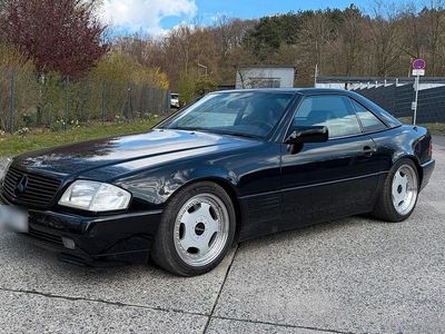 Usata Mercedes SL500 320 CV (235 kW) 1992 Nero Cabrio