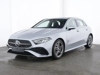 Brugt Mercedes A180 AMG line Plus 136 HK (100 kW) 2025 Sølv Sedan