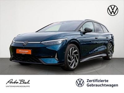 Gebraucht VW ID.7 GTX 250 kW (340 PS) 2025 Aquamarinblau metallic/schwarz Kombi