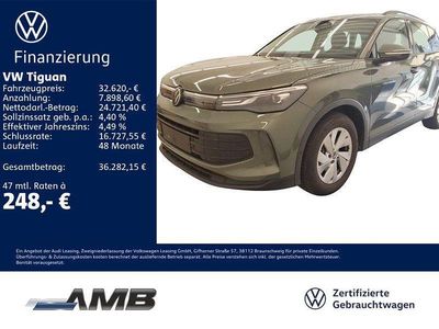 Brugt VW Tiguan Basis 131 HK (96 kW) 2025 Grøn SUV