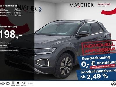 Gebraucht VW T-Roc Goal 150 PS (110 kW) 2025 Indiumgrau metallic schwarz SUV