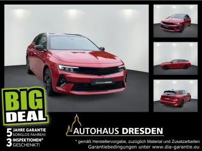 Gebraucht Opel Astra 131 PS (96 kW) 2023 Lackierung peperoncino red/typ verkleidu (metallic) Kombi