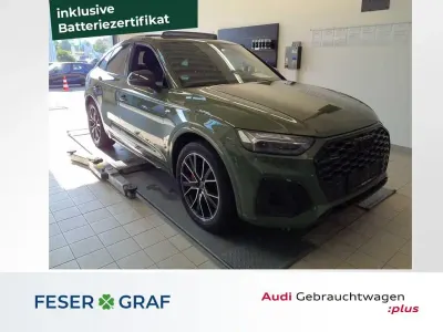 Gebraucht Audi Q5 Sportback S-Line 367 PS (269 kW) 2022 Distriktgrün metallic SUV