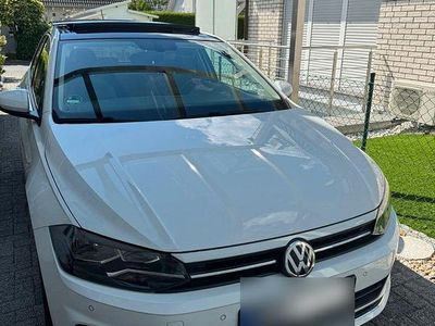Gebraucht VW Polo Highline 95 PS (69 kW) 2018 Weiß Kleinwagen