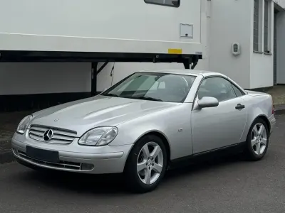 Brugt Mercedes SLK230 197 HK (144 kW) 1997 Sølv Cabriolet