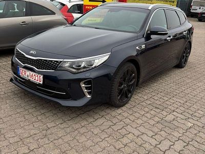 Gebraucht Kia Optima GT 245 PS (180 kW) 2016 Blau Kombi