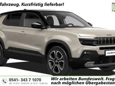 Ny Jeep Avenger Summit 110 HK (80 kW) 2026 Grå SUV