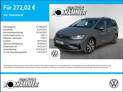 Gebraucht VW Touran United 150 PS (110 kW) 2021 Grau Van / Kleinbus